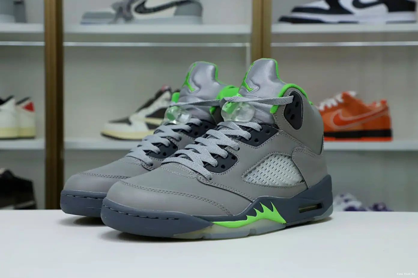 JORDAN 5 2022 RETRO 'GREEN BEAN' AIR Kimikick 0328